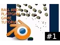 Ball and Platform game - Blender engine