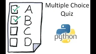 Multiple Choice Quiz in Python
