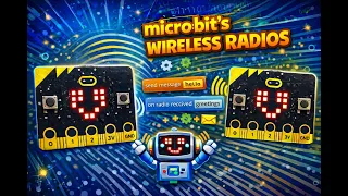 Connect Two micro bits Wirelessly Radio Messaging in MakeCode