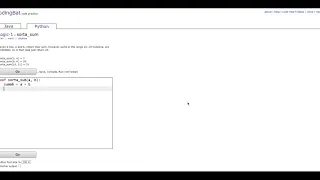 Logic-1 sorta - sum Python Tutorial codingbat com