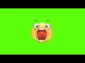 Green Screen Shock Emoji