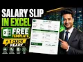 Salary Payslip Template in Excel Free Salary Slip Generator