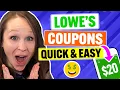Lowe s Coupon Promo Code 2022 MAX Discount For In-Store or Online