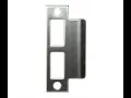 Don Jo SMEST 158 DU Duro Coated Strike Plate