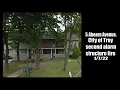 Fireground of 2 alarm structure fire Troy N Y