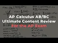 AP Calculus AB BC - Ultimate Content Review