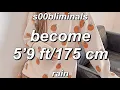 become 5 9 ft 175 cm subliminal booster
