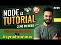 Node JS Tutorial in Hindi Synchronous vs Asynchronous Programming in node and Javascript
