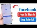 Facebook Login - EASY STEPS TO LOGIN FACEBOOK APP