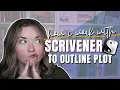 organizing plot in scrivener deep dive into my process