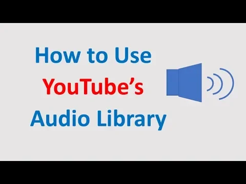 Download MP3 How to Use YouTube's Audio Library