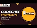 CodeChef STARTERS 73 Append for OR Rating - 1201 Initiate