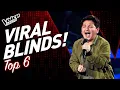 Download Lagu MOST VIEWED VIRAL Blind Auditions in The Voice Kids! | TOP 6