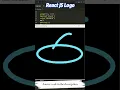 How to Draw React JS Logo using Python