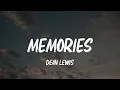 Download Lagu Dean Lewis - Memories (Lyrics)