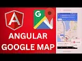 Angular Google Map How to use Google Map in Angular