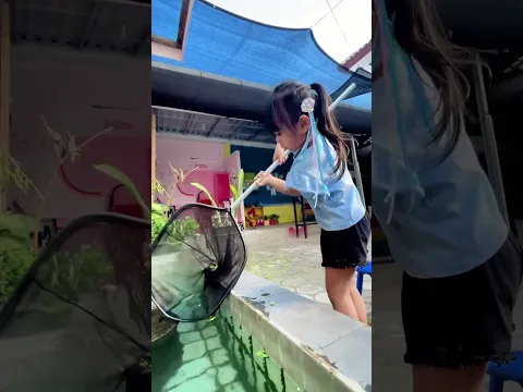 AUDREY JARING DAUN DI AIR #samantha #viralvideo #fakesituation #trending