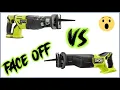 Ryobi Reciprocating battle old vs new