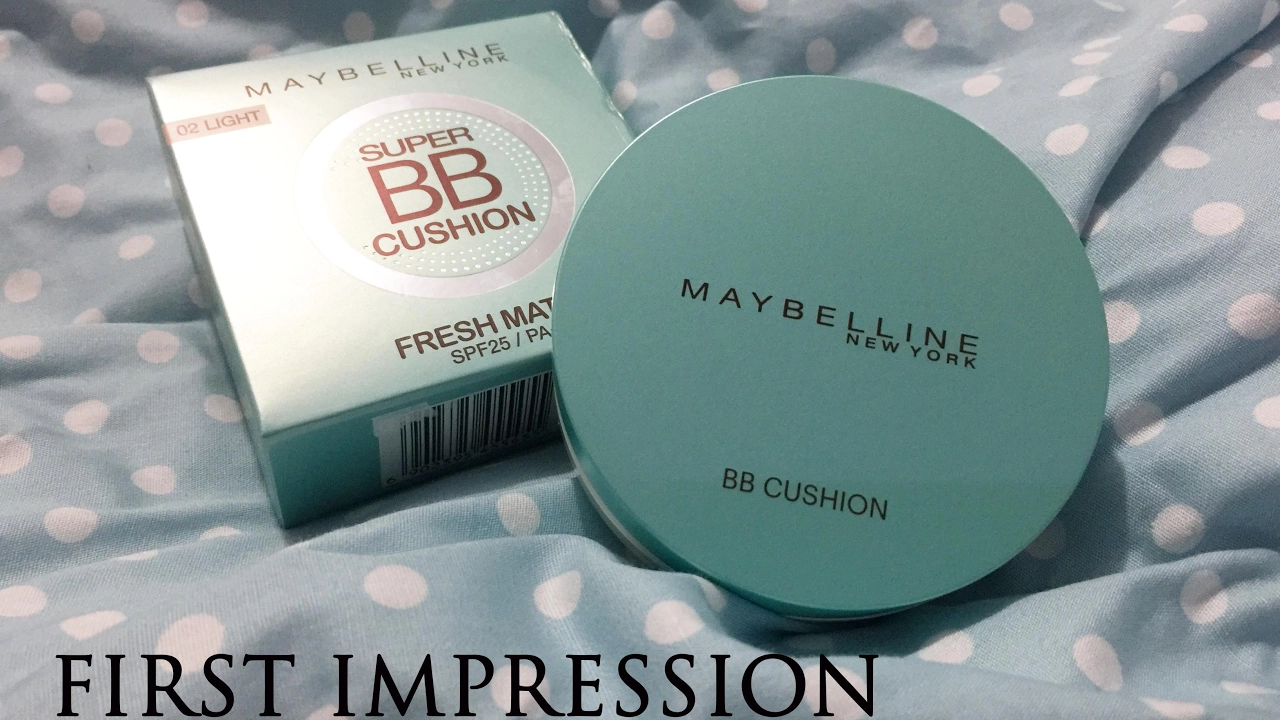 First impression Maybelline BB cushion fresh matte || pindah ke makeup syar'i ( bahasa indonesia ). 