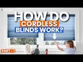 How Do Cordless Blinds Work Know How to Install Cordless Cellular Shades Part - 1