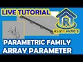 REVIT FAMILY HOW TO USE ARRAY PARAMETER