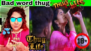bad words thuglife tamil double meaning thug life