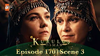 Kurulus Osman Urdu | Season 4 Episode 170 Scene 3 I Alcicek ne rote rote apni maan ko alwida kiya!