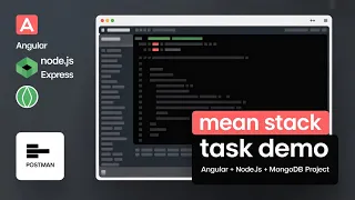MEAN Stack Developer Task Walkthrough Angular Node js MongoDB Full Project Demo