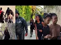 Diddy having fun on vacation with all his kids