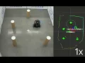 Extended Kalman Filter SLAM Demo