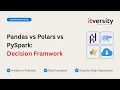 Pandas vs Polars vs PySpark Complete Decision Framework