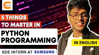 5 Things To MASTER In Python Programming Coding Ninjas