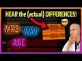 Download Lagu AM I CRAZY?!? MP3s Sound GREAT | MP3 vs WAV vs AAC