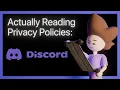 Discord - Actually Reading Privacy Policy