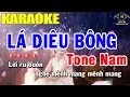 Download Lagu Karaoke Lá Diêu Bông Tone Nam Nhạc Sống | Trọng Hiếu