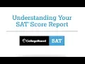 Understanding Your SAT Score Report