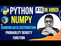 NumPy Random Data Distribution Probability Density Function Complete Python NumPy Tutorial