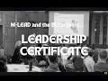 M-LEAD The Leadership Certificate Program