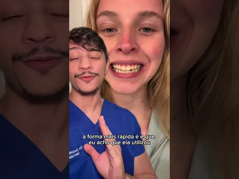 Foi assim que ela terminou Invisalign rápido demais