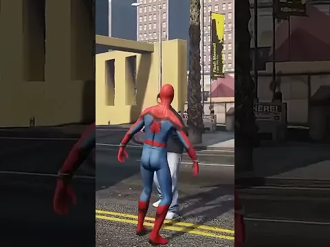 Trolling GTA 5 as Spiderman #gta5rp