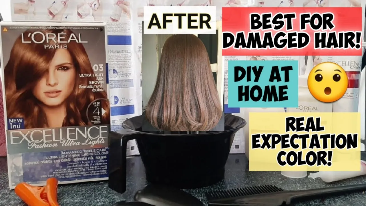 Loreal Paris Excellence Creme Hair  color in shade No 3 Dark brown || Devikalad. 