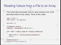 C Chapter 7 Arrays and Lists Part 9 Passing Array as an Argument swf