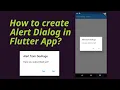 Alert Dialog in App