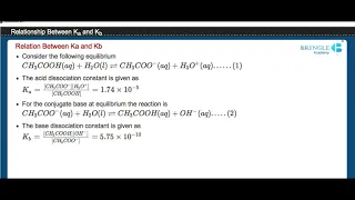 Relation between Ka and Kb