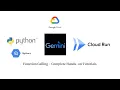 Query backend systems using Gemini Pro Function Calling Hands-on deployment with Python SDK