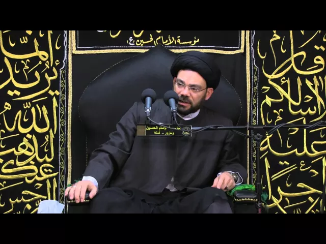 ⁣9- الليلة التاسعة - مجالس الفاطمية 1435 - السيد نصرات قشاقش