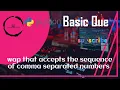 wap python program that accepts sequence of comma separated numbers
