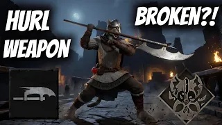 Hurl Weapon Barbarian is Actually BROKEN Dark and Darker