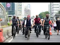 Download Lagu Momen Presiden Jokowi Bersepeda di Kawasan CFD Sudirman-Thamrin, 15 Januari 2023