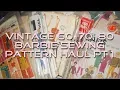 Vintage Barbie Sewing Pattern Haul Pt1